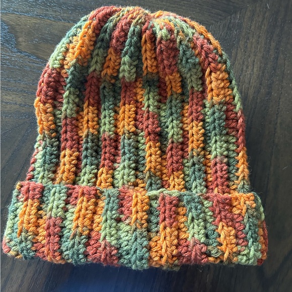 Multicolor Knit Beanie - Picture 3 of 3